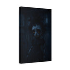 Gothic Dark Rose Marionette Canvas Art – Haunted Victorian Doll Wall Decor | Edgy Surreal Gothic Home Accent