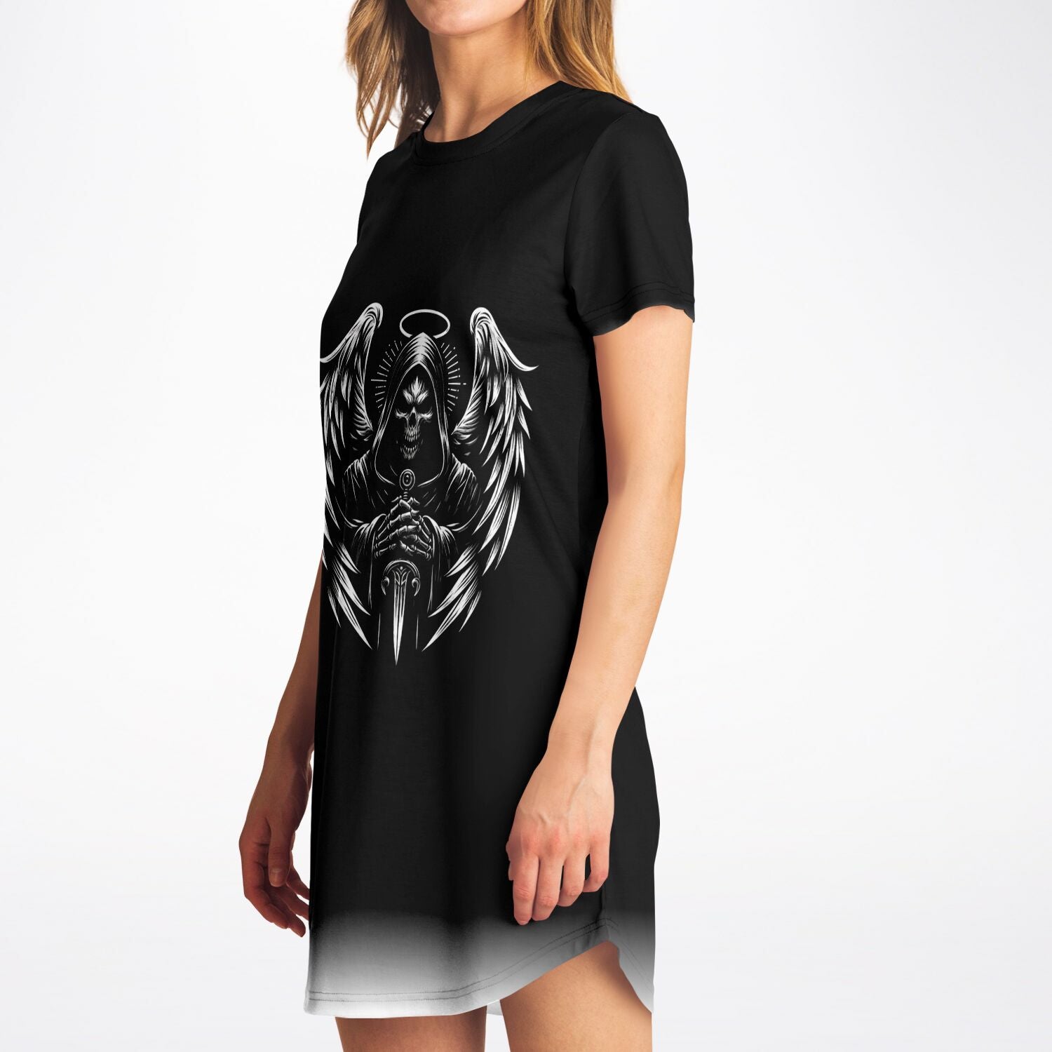 T-Shirt Dress - Grim Reaper Nightdress