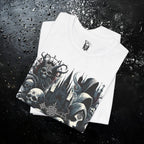 Dark Gothic Mystic Skulls T-Shirt - Mystical and Macabre Elegance