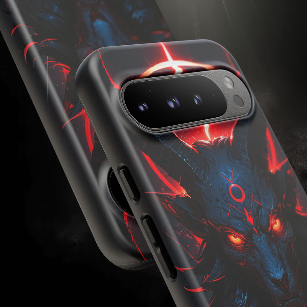 Demonic Goat Phone Case – Occult Baphomet Design | Grim Sanctum