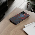 Blasphemous Goat Phone Case – Dark Ritual Sigil Design | Grim Sanctum