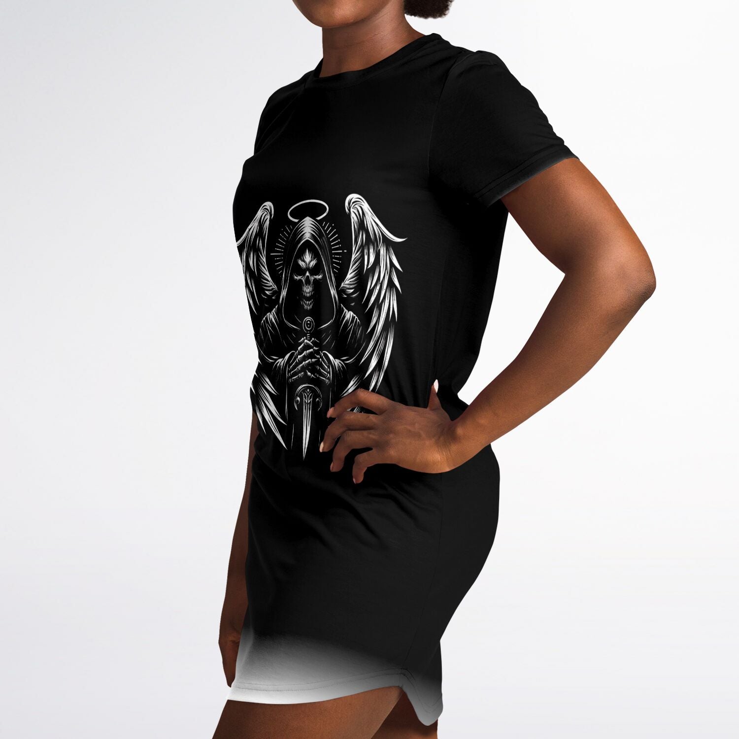 T-Shirt Dress - Grim Reaper Nightdress