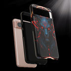 Blasphemous Goat Phone Case – Dark Ritual Sigil Design | Grim Sanctum
