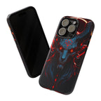 Blasphemous Goat Phone Case – Dark Ritual Sigil Design | Grim Sanctum