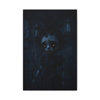Gothic Dark Rose Marionette Canvas Art – Haunted Victorian Doll Wall Decor | Edgy Surreal Gothic Home Accent