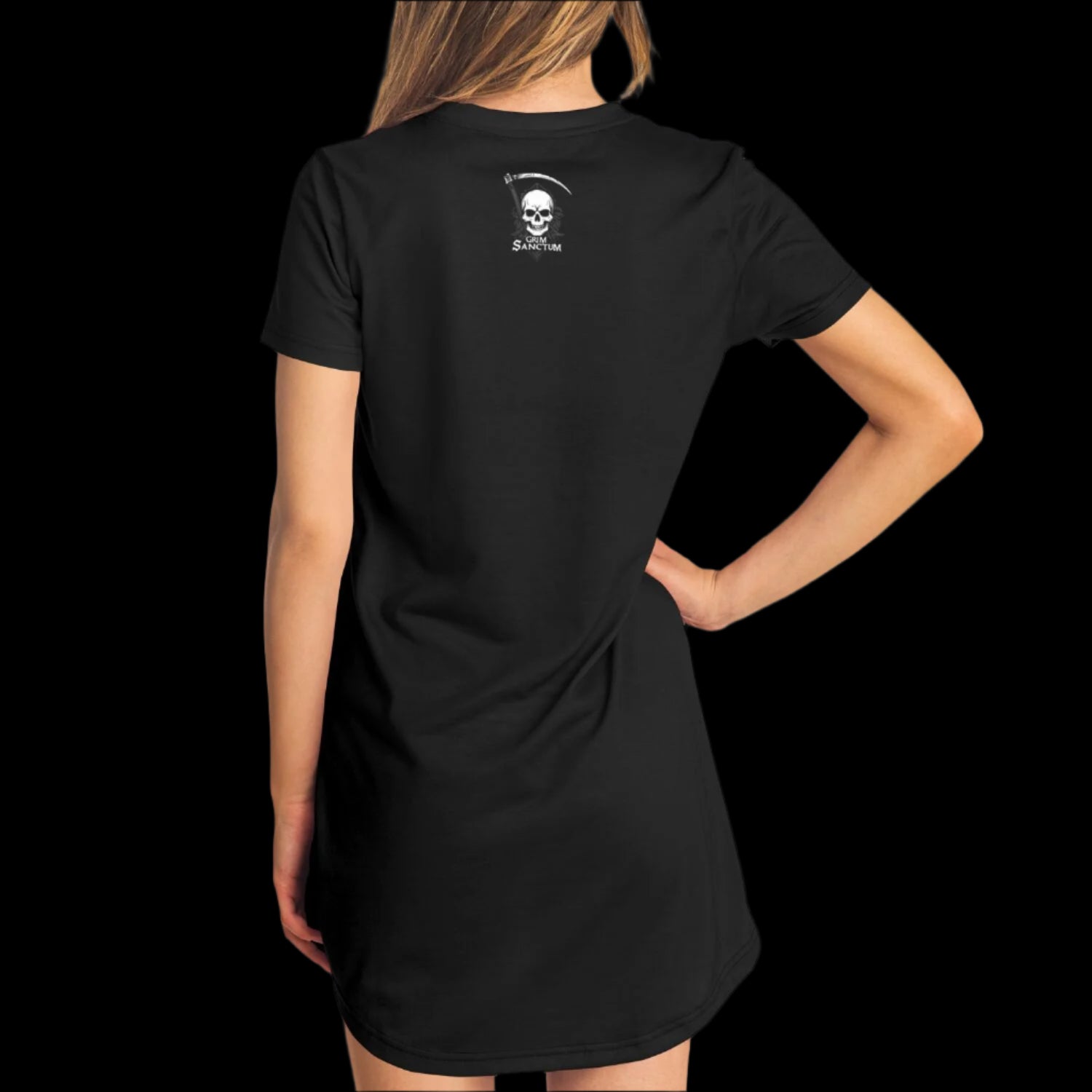 Little Horrors - Billy - Skeleton T-Shirt Dress - Cute Spooky Apparel