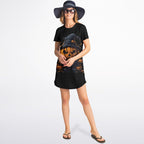 Scarecrow Jack O'Lantern T-Shirt Dress